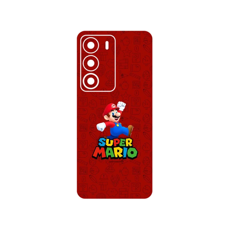 برچسب پوششی ماهوت مدل Super_Mario_Game مناسب برای گوشی موبایل ریلمی C71