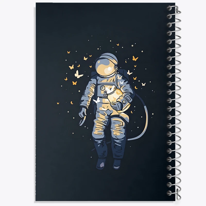 دفتر مشق 50 برگ خندالو طرح فضانورد کد F4712