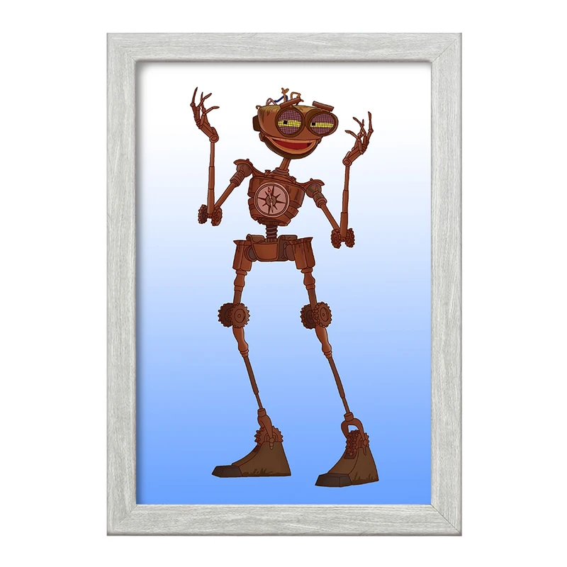 تابلو خندالو طرح انیمیشن سیاره گنج Treasure Planet  کد 13766