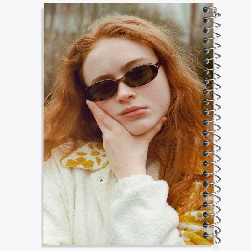 دفتر طراحی 50 برگ خندالو طرح سیدی سریال استرنجر تینگز Stranger Things  کد 19346