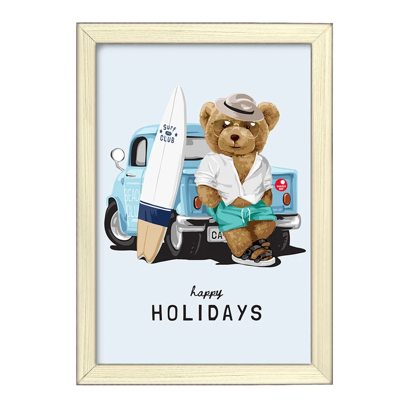 تابلو خندالو طرح تدی Teddy کد 26165