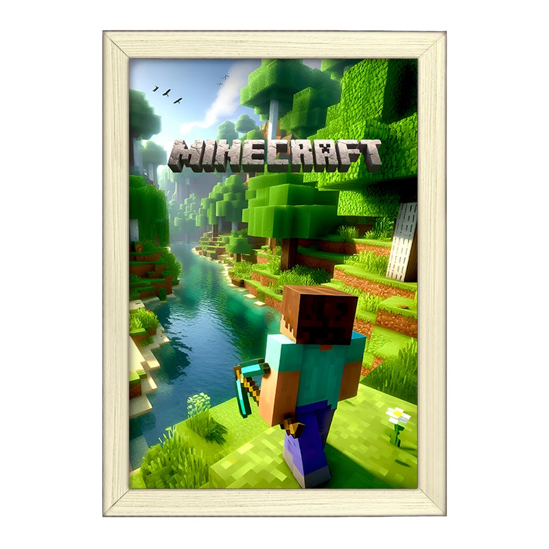 تابلو خندالو طرح ماینکرافت (Minecraft) کد F14089