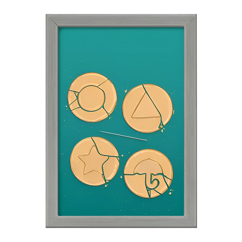 تابلو خندالو طرح بازی مرکب (Squid Game) کد F11780