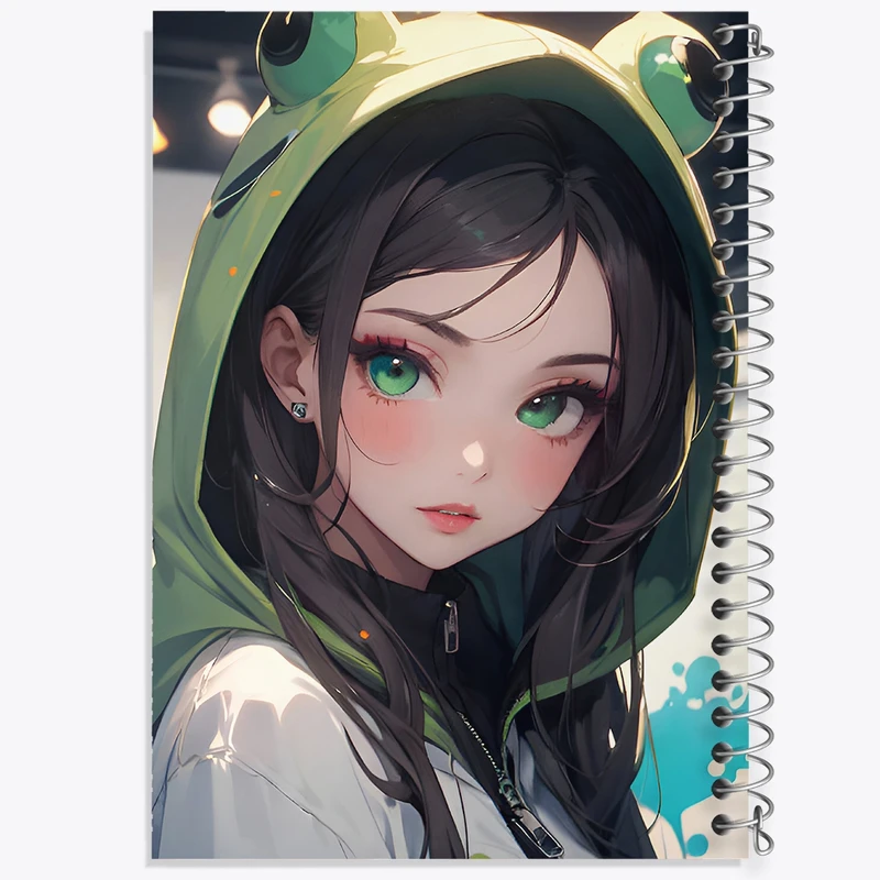 دفتر طراحی 50 برگ خندالو طرح دخترانه کد N4534