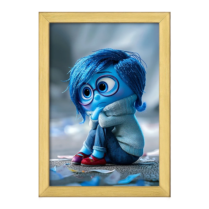 تابلو خندالو طرح شخصیت غم اینساید اوت کد F3347