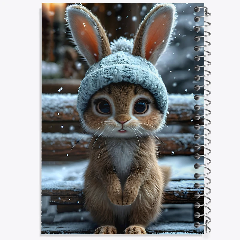 دفتر نقاشی 50 برگ خندالو طرح خرگوش بامزه کد F9876