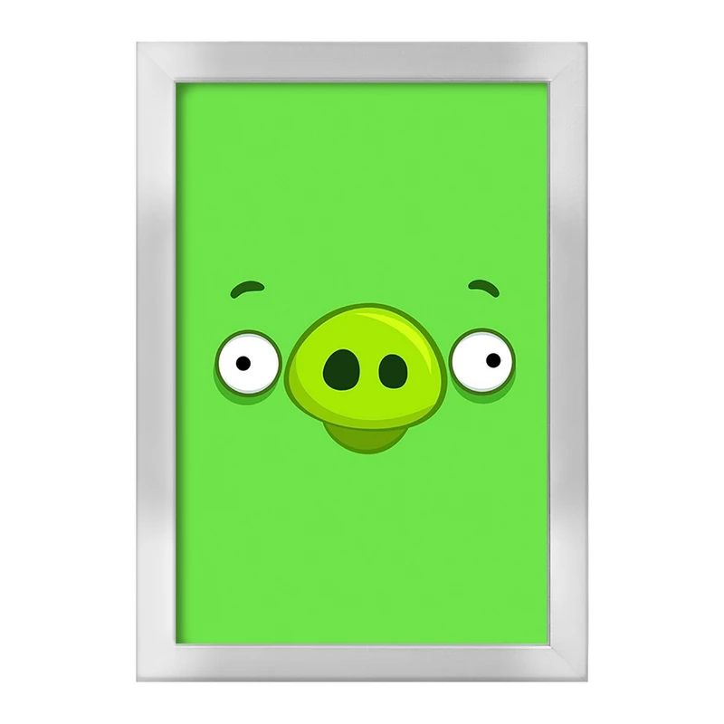 تابلو خندالو طرح لئونارد پرندگان خشمگین Angry Birds  کد 13853