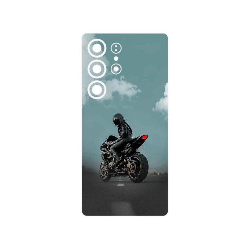 برچسب پوششی ماهوت مدل Motorcycling مناسب برای گوشی موبایل سامسونگ Galaxy S25 Ultra