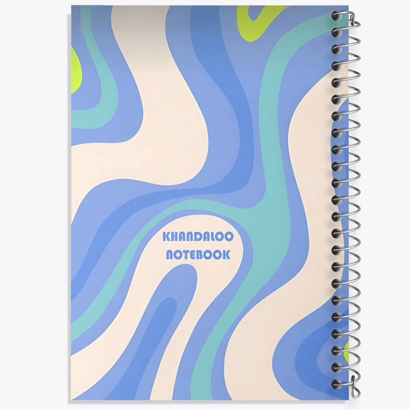 دفتر مشق 100 برگ خندالو طرح مدرن  کد N8632