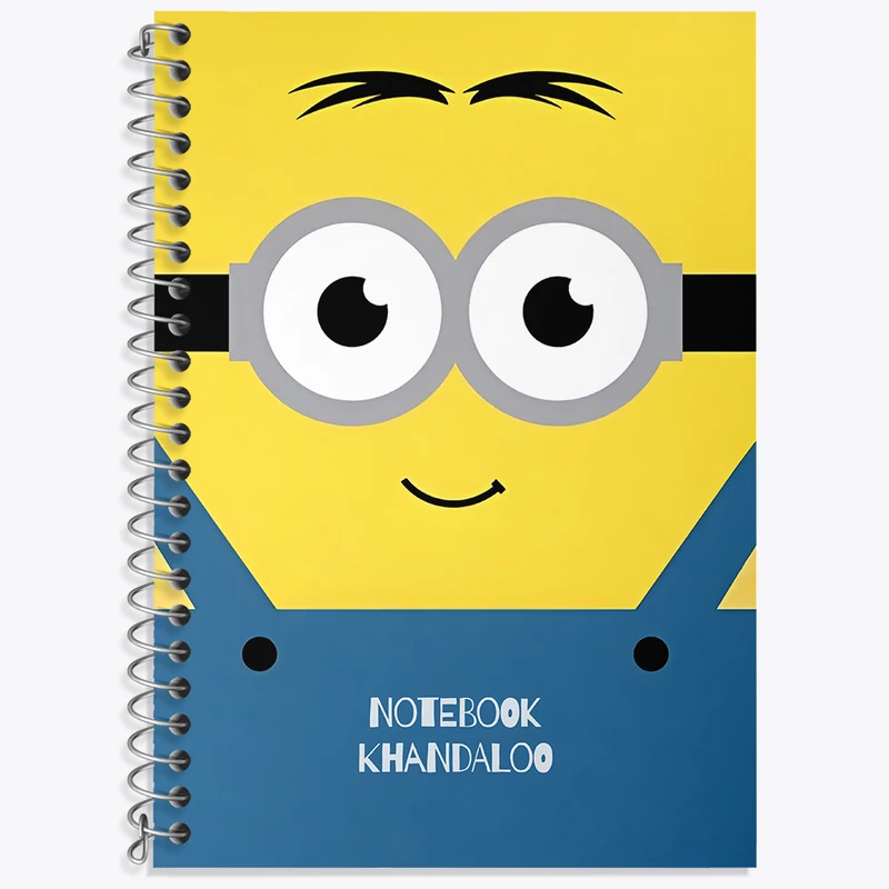 دفتر نت موسیقی 50 برگ خندالو طرح مینیون ها (Minions) کد N7209