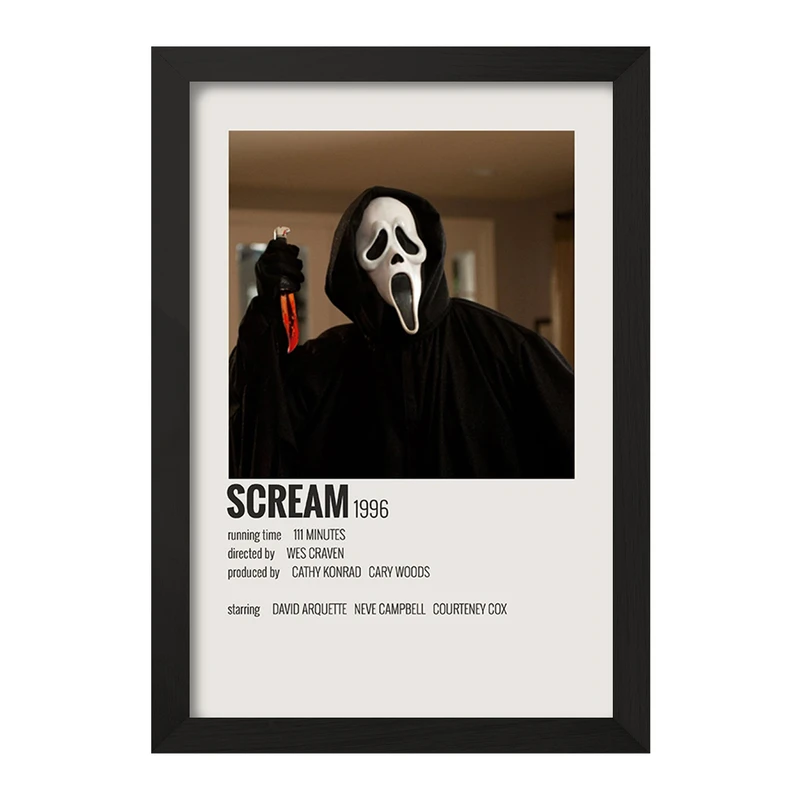 تابلو خندالو طرح جیغ (Scream) کد F13353