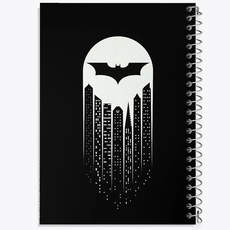 دفتر طراحی 50 برگ خندالو طرح بتمن Batman کد 24253