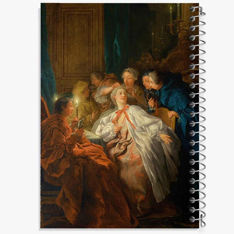 دفتر نقاشی 50 برگ خندالو طرح نقاشی قبل از توپ اثر ژان فرانسوا دو تروی کد F12313