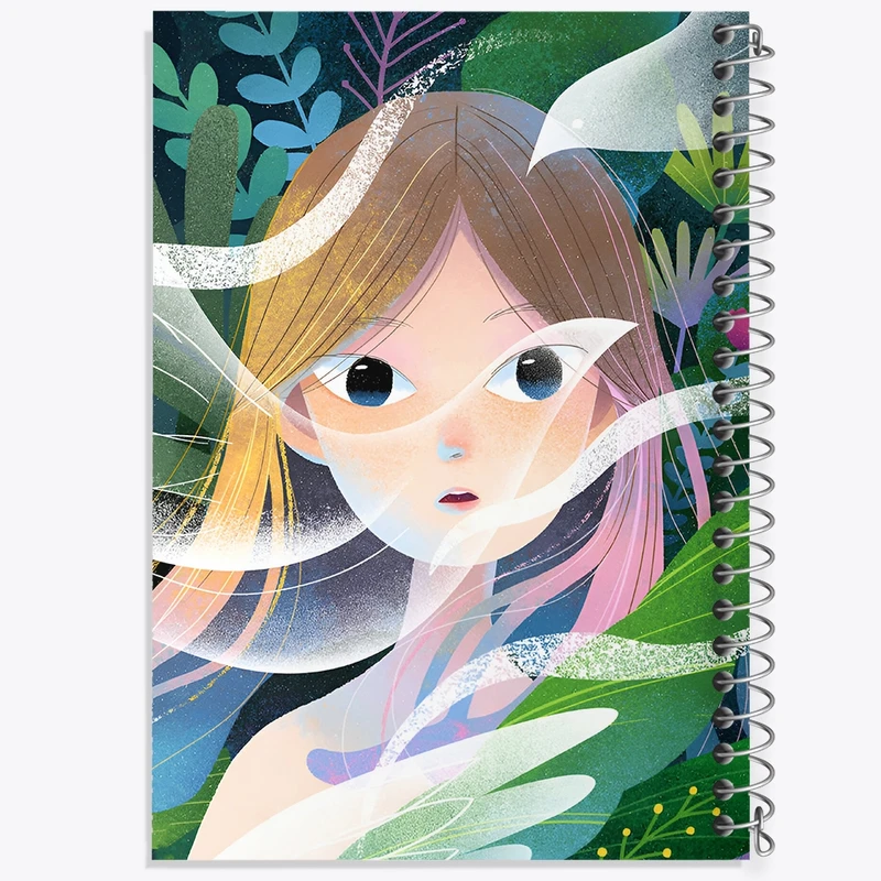 دفتر لیست خرید 50 برگ خندالو طرح دخترانه کد F9225