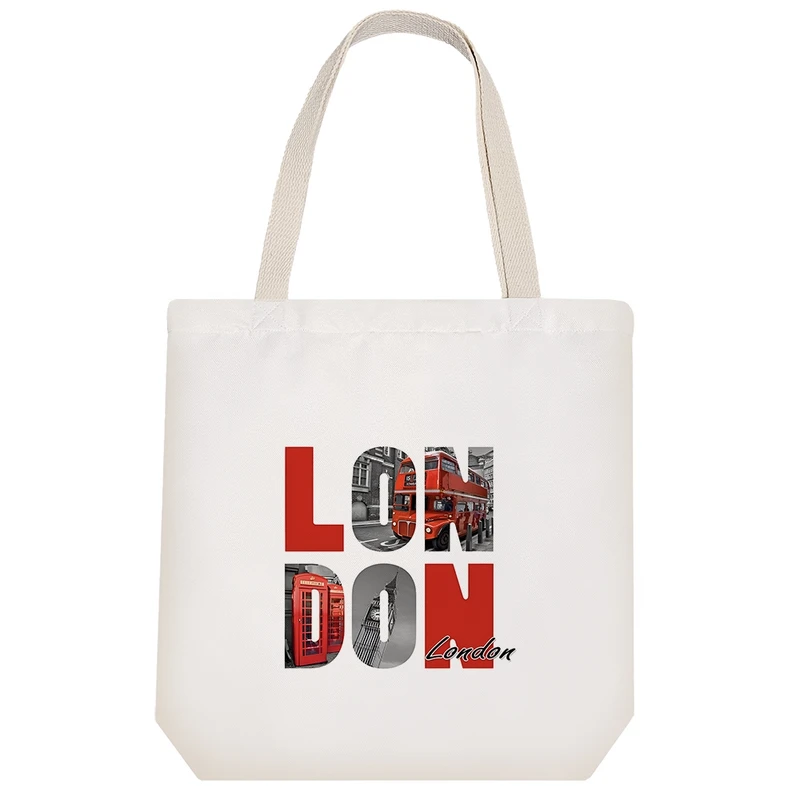 ساک خرید خندالو مدل لندن (London) کد H2203