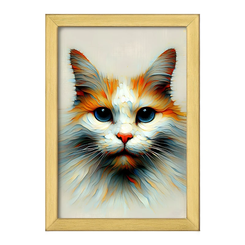 تابلو خندالو طرح گربه (Cat) کد F6210