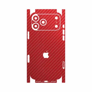 MAHOOT Red-Fiber-FullSkin Cover Sticker for Apple iPhone 17 Pro Max