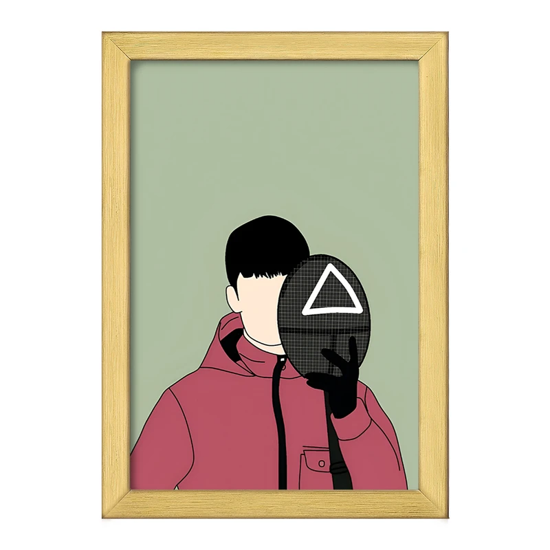 تابلو خندالو طرح بازی مرکب (Squid Game) کد F10139