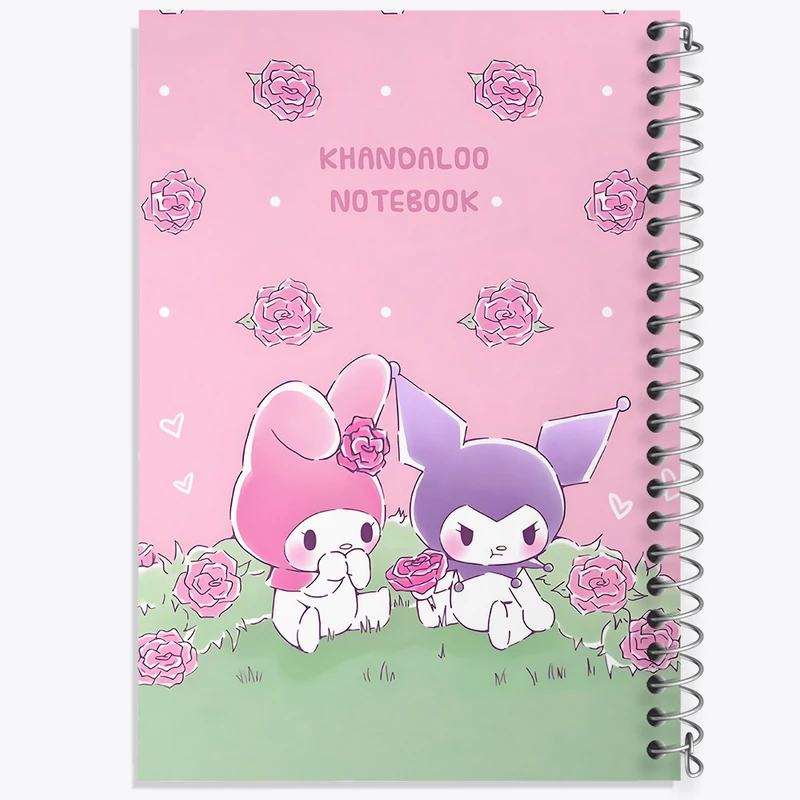 دفتر نقاشی 50 برگ خندالو طرح کرومی و مای ملودی کد N9102