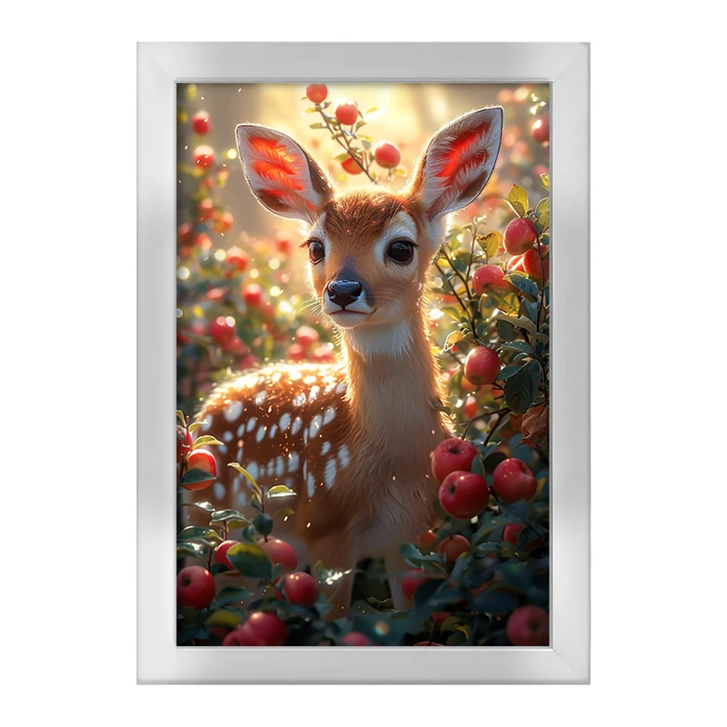 تابلو خندالو طرح آهو کد F5898