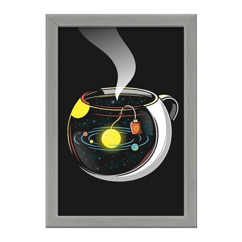 تابلو خندالو طرح فضایی  کد 1946