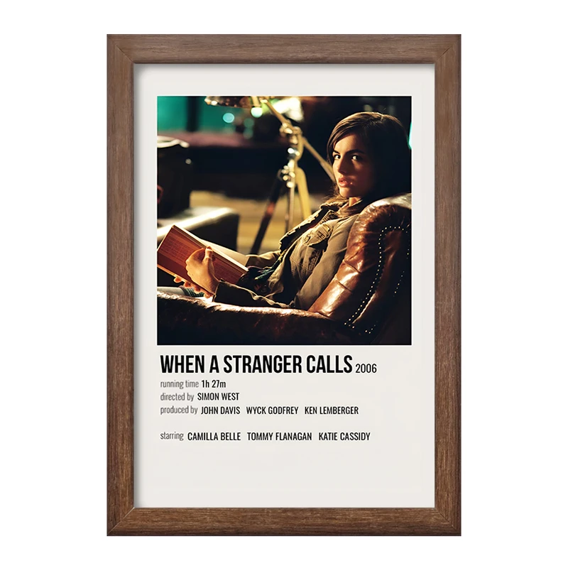 تابلو خندالو طرح When A Stranger Calls کد F13011