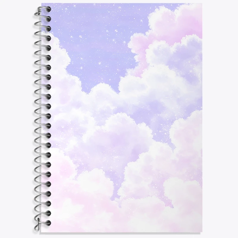 دفتر لغت 50 برگ خندالو طرح آسمان کد N8306