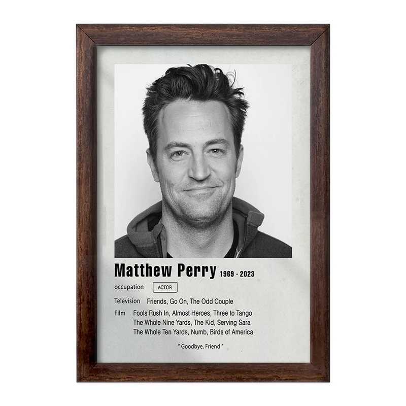 تابلو خندالو طرح متیو پری (Matthew Perryi) کد F11927