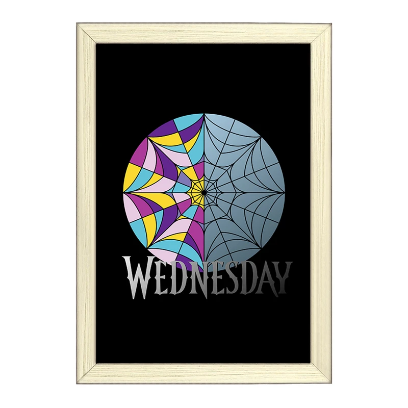 تابلو خندالو طرح ونزدی (Wednesday) کد F2738