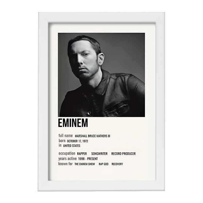 تابلو خندالو طرح امینم (Eminem) کد F14203