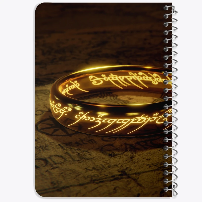 دفتر یادداشت 50 برگ خندالو طرح ارباب حلقه ها (Lord Of The Rings) کد N8341