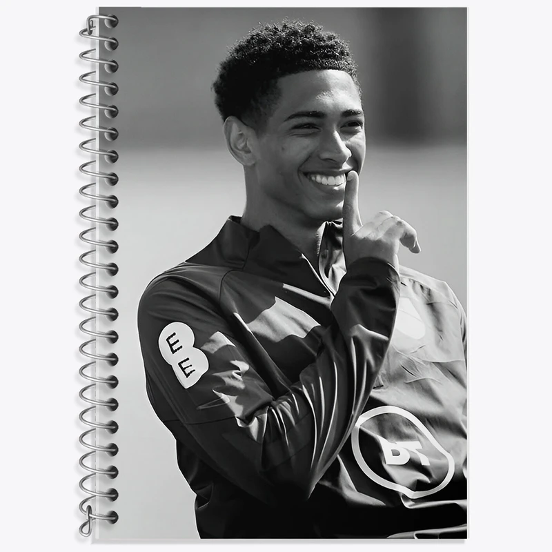 دفتر لغت 50 برگ خندالو طرح جود بلینگام (Jude Bellingham) کد F14312