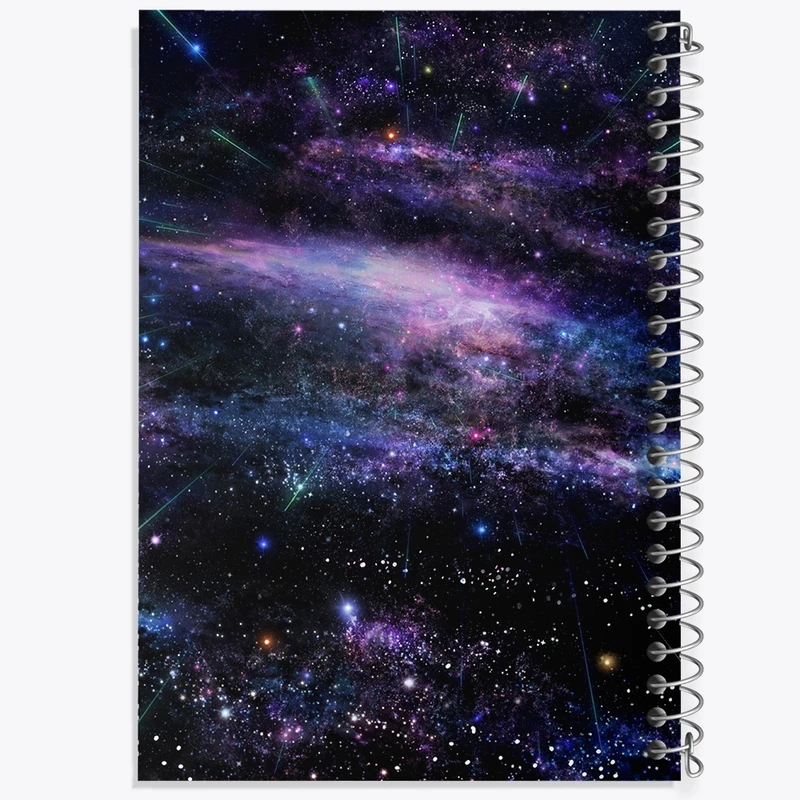 دفتر طراحی 50 برگ خندالو طرح کهکشان و سیاره ها کد 25375