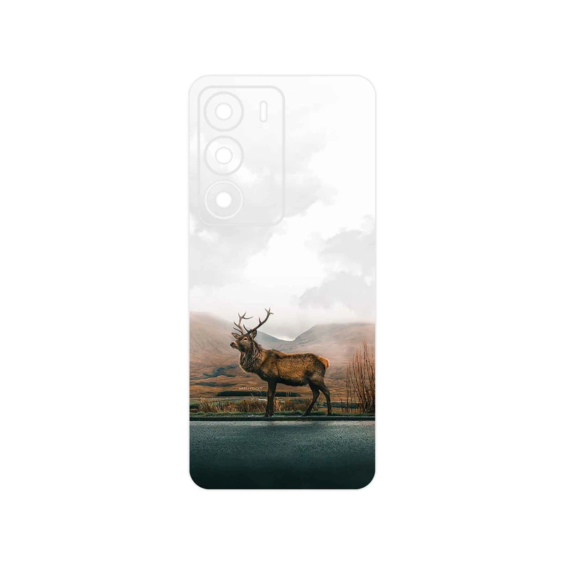 برچسب پوششی ماهوت مدل Horned_Deer مناسب برای گوشی موبایل ریلمی C71
