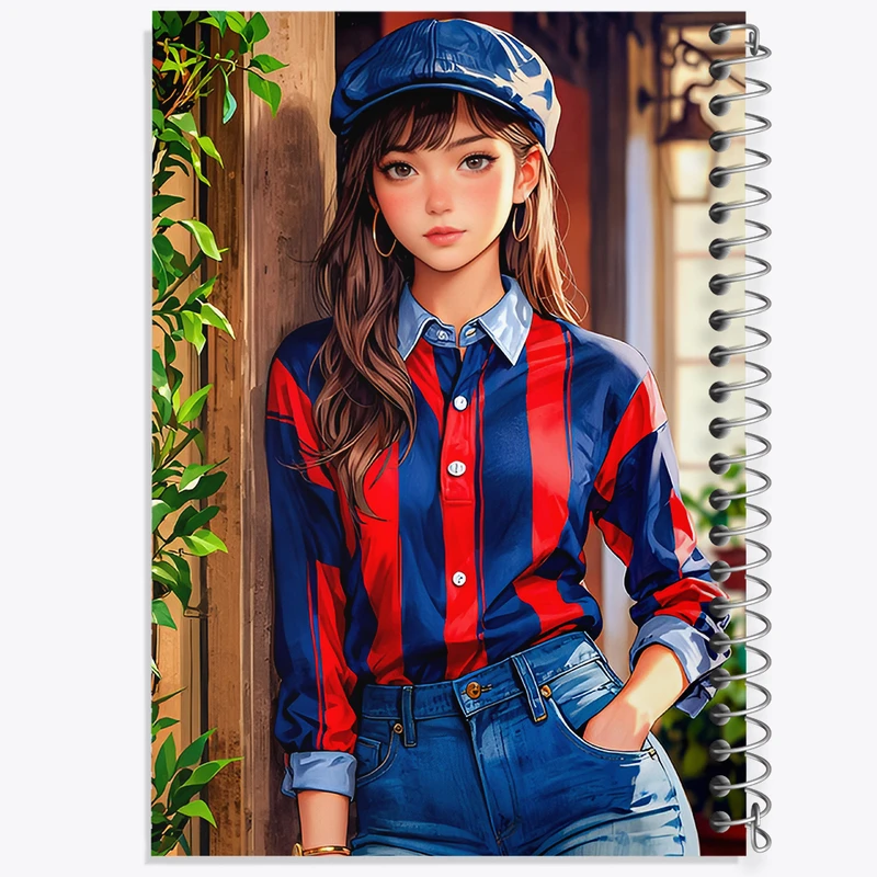 دفتر نقاشی 50 برگ خندالو طرح دخترانه کد F11819