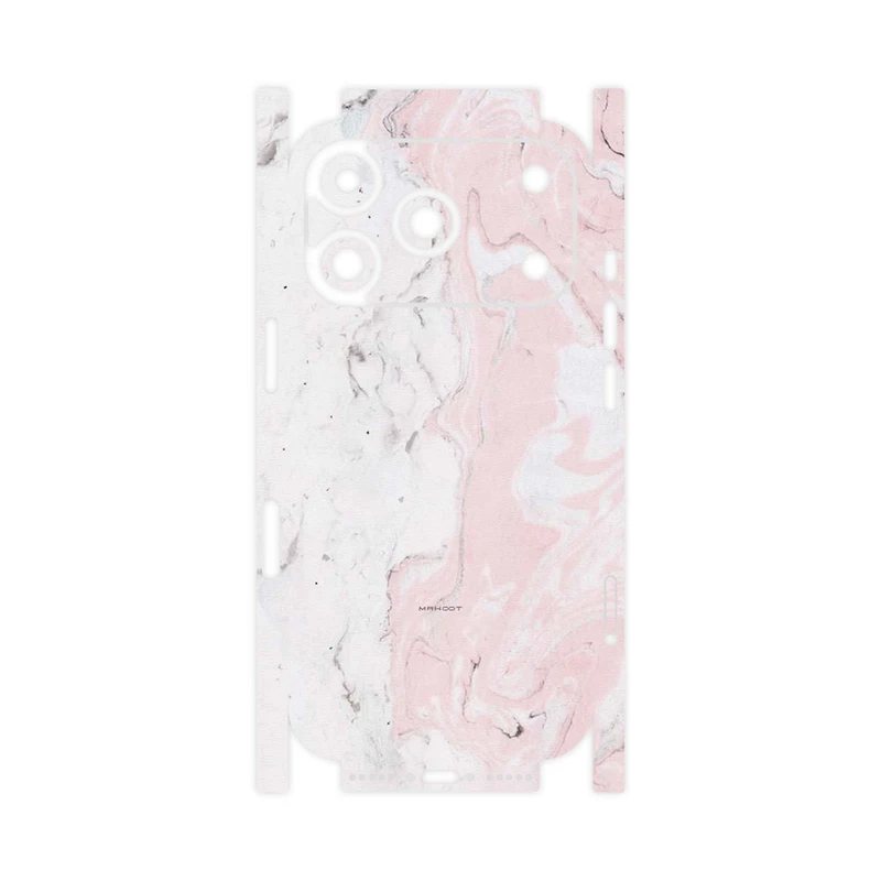برچسب پوششی ماهوت مدل Blanco_Pink_Marble-FullSkin مناسب برای گوشی موبایل اپل iPhone 17 Pro