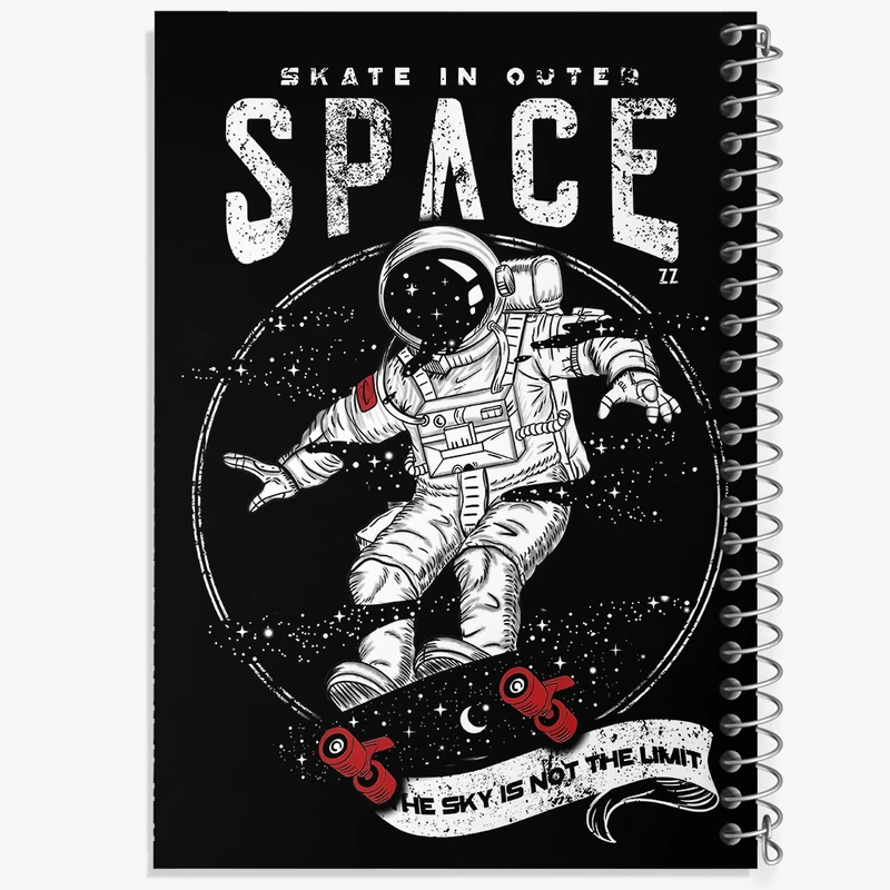 دفتر نقاشی 50 برگ خندالو طرح فضانورد کد F11055