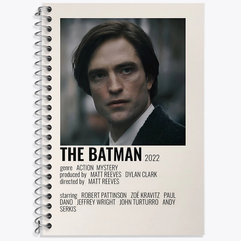 دفتر نت موسیقی 50 برگ خندالو طرح بتمن (The Batman) کد F13088