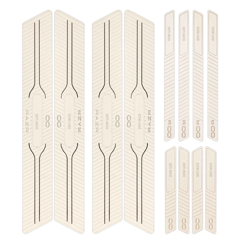 محافظ درب، سپر و آینه خودرو ماهوت مدل RAZR-Wمناسب برای ایرانخودرو 207I IKCO مجموعه 12 عددی