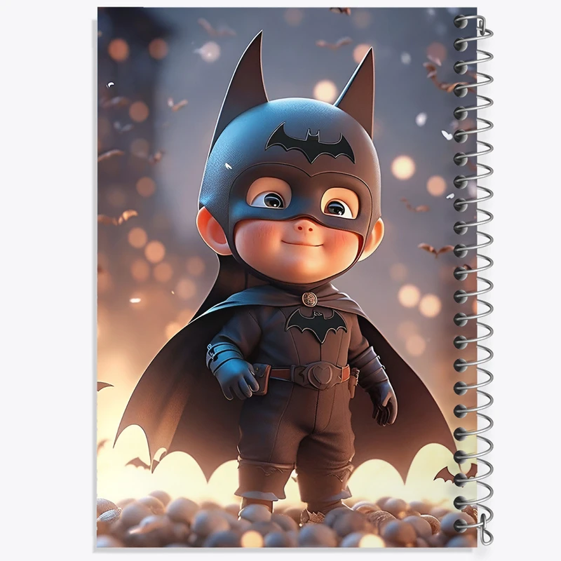 دفتر مشق 50 برگ خندالو طرح بتمن (Batman) کد F4387
