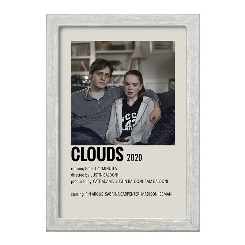 تابلو خندالو طرح ابرها (Clouds) کد F13140