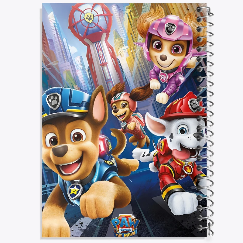 دفتر نقاشی 50 برگ خندالو طرح سگ های نگهبان کد F11019