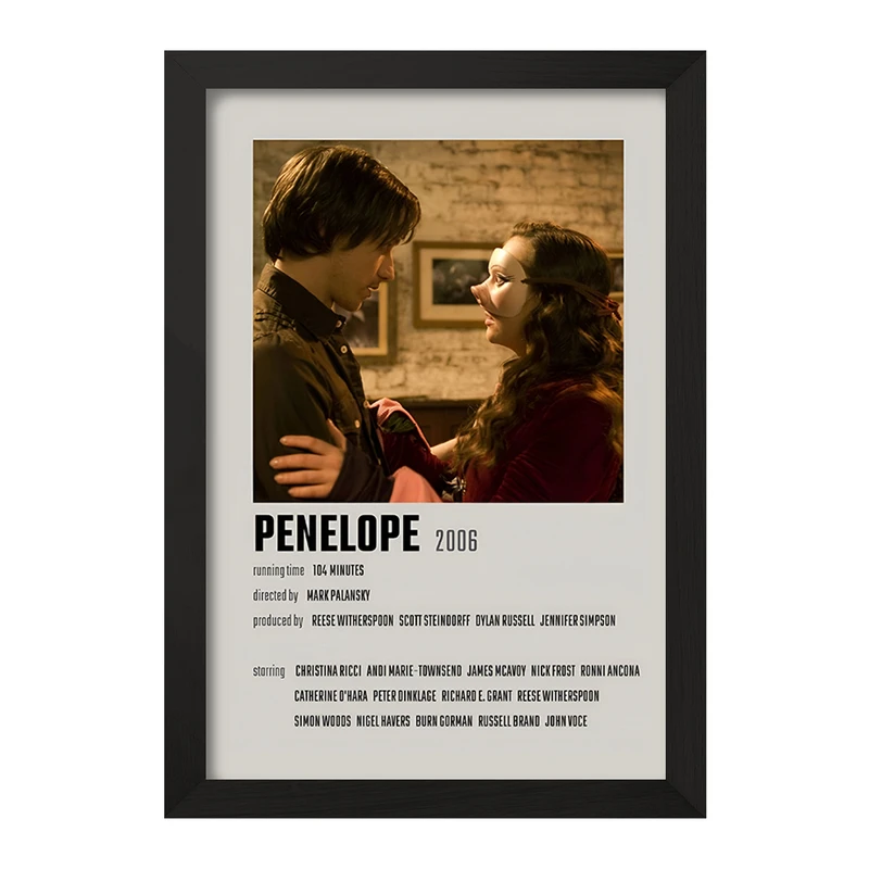 تابلو خندالو طرح پنلوپه (Penelope) کد F13043