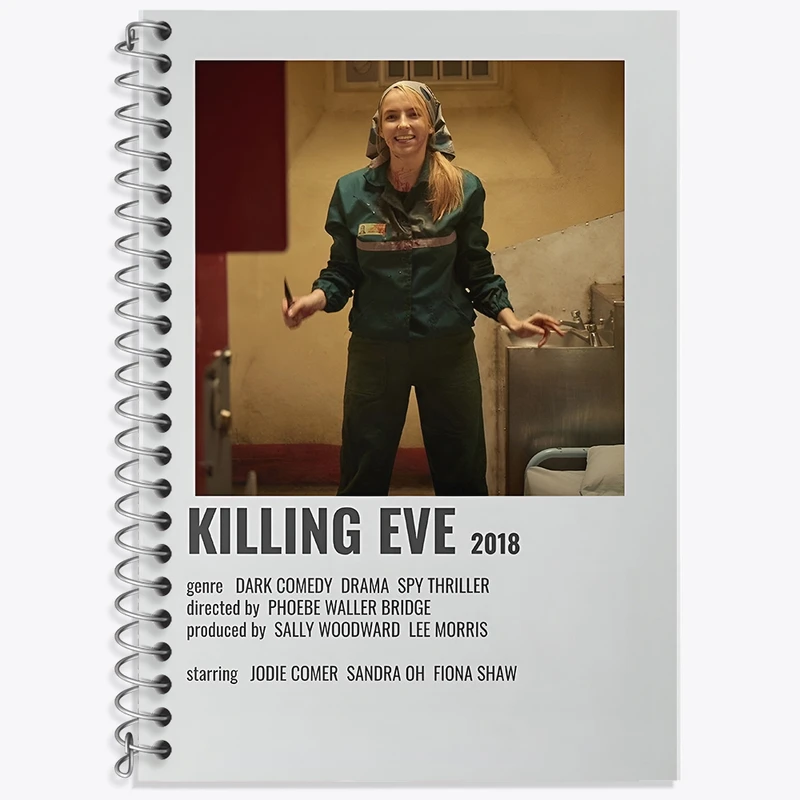 دفتر لغت 50 برگ خندالو طرح کشتن ایو (Killing Eve) کد F13058