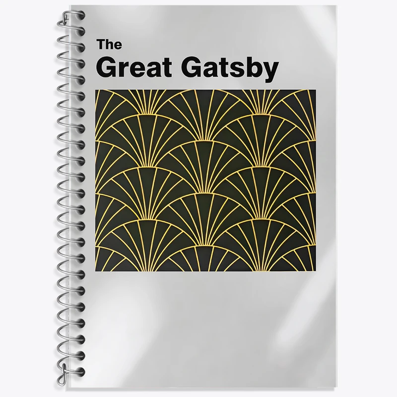 دفتر نت موسیقی 50 برگ خندالو طرح گتسبی بزرگ (The Great Gatsby) کد F13804
