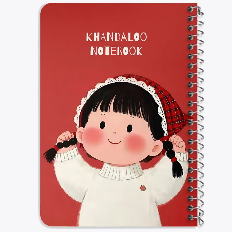 دفتر یادداشت 50 برگ خندالو طرح دخترانه بامزه کد N9532