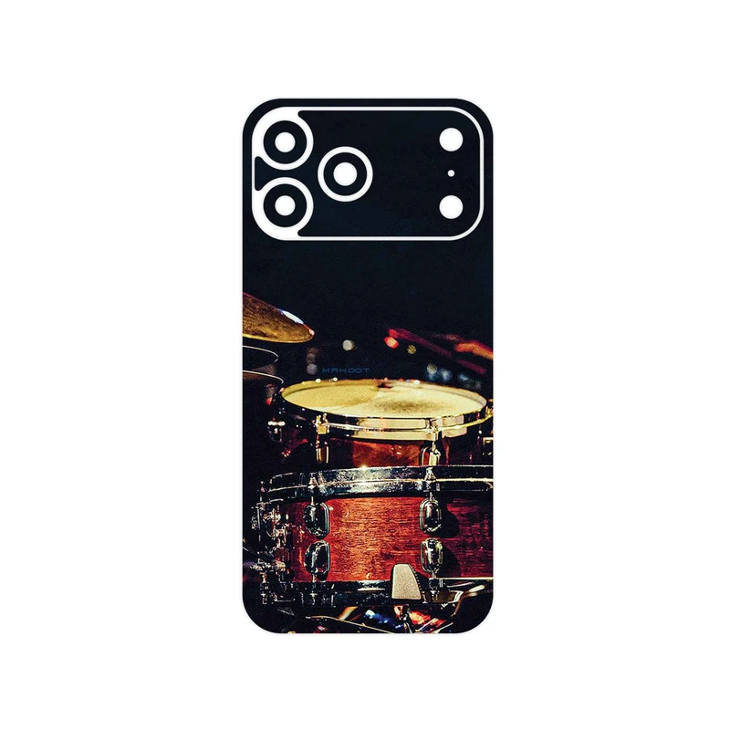 برچسب پوششی ماهوت مدل Drum_Kit مناسب برای گوشی موبایل اپل iPhone 17 Pro Max
