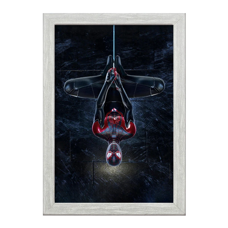 تابلو خندالو طرح مایلز مورالز مردعنکبوتی کد 30832