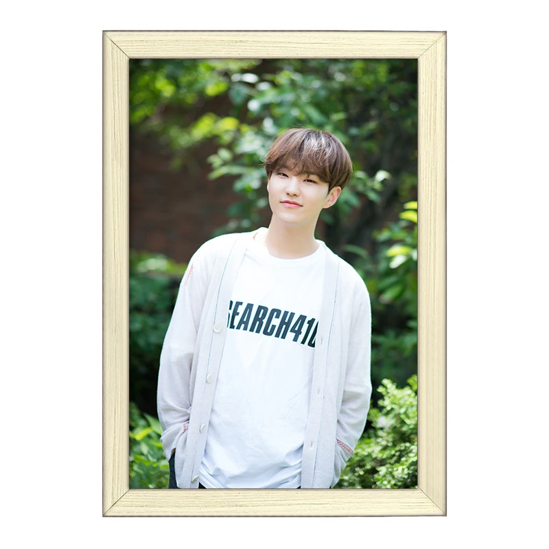 تابلو خندالو طرح هوشی گروه سونتین Seventeen  کد 21523