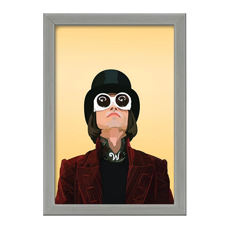 تابلو خندالو طرح ویلی وانکا (Willy Wonka) کد F8819